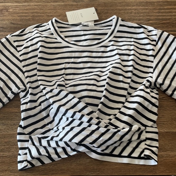 NWT ALC JULES TEE striped shirt sleeve nautical - Picture 6 of 9